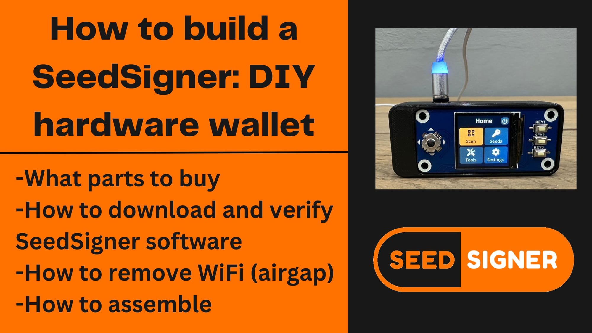 How to build a SeedSigner