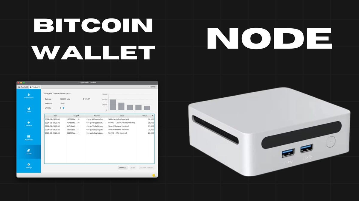 Bitcoin wallets and nodes