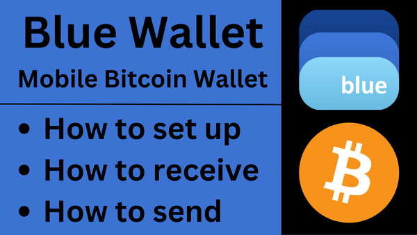 Blue Wallet Tutorial: How to setup, receive, send